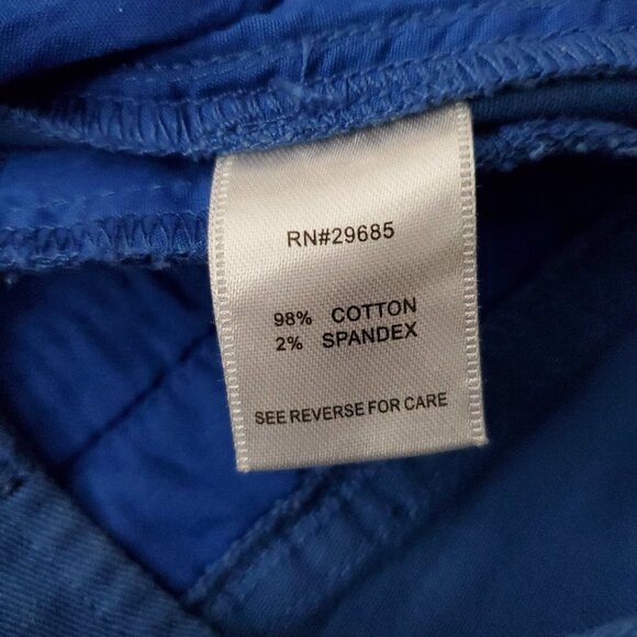 Pendleton Vintage Blue High Waist Flat Front Cotton Pants - Picture 5 of 7